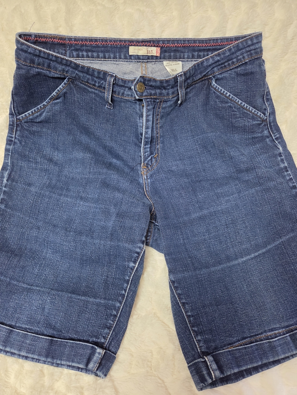 Levi's 515  Mid-rise Denim Shorts Size 18